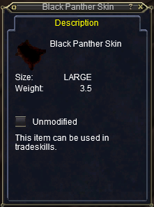 Black Panther Skin